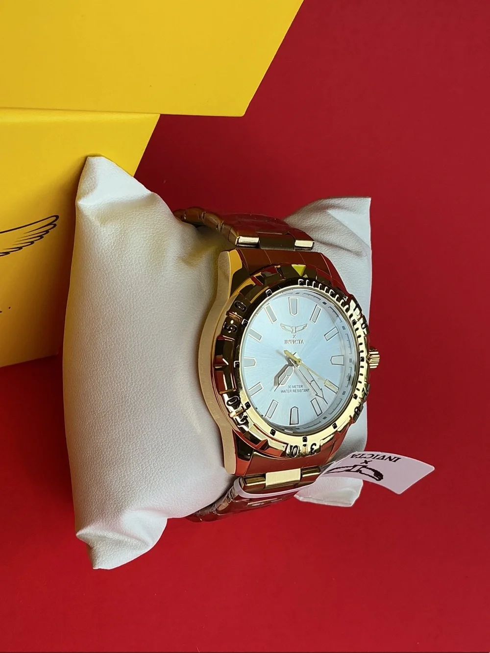 Invicta Men's Gold and Silver Two-Tone Bracelet Watch